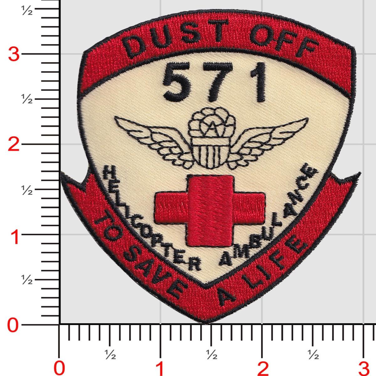 US Army 571st Dust Off Patch
