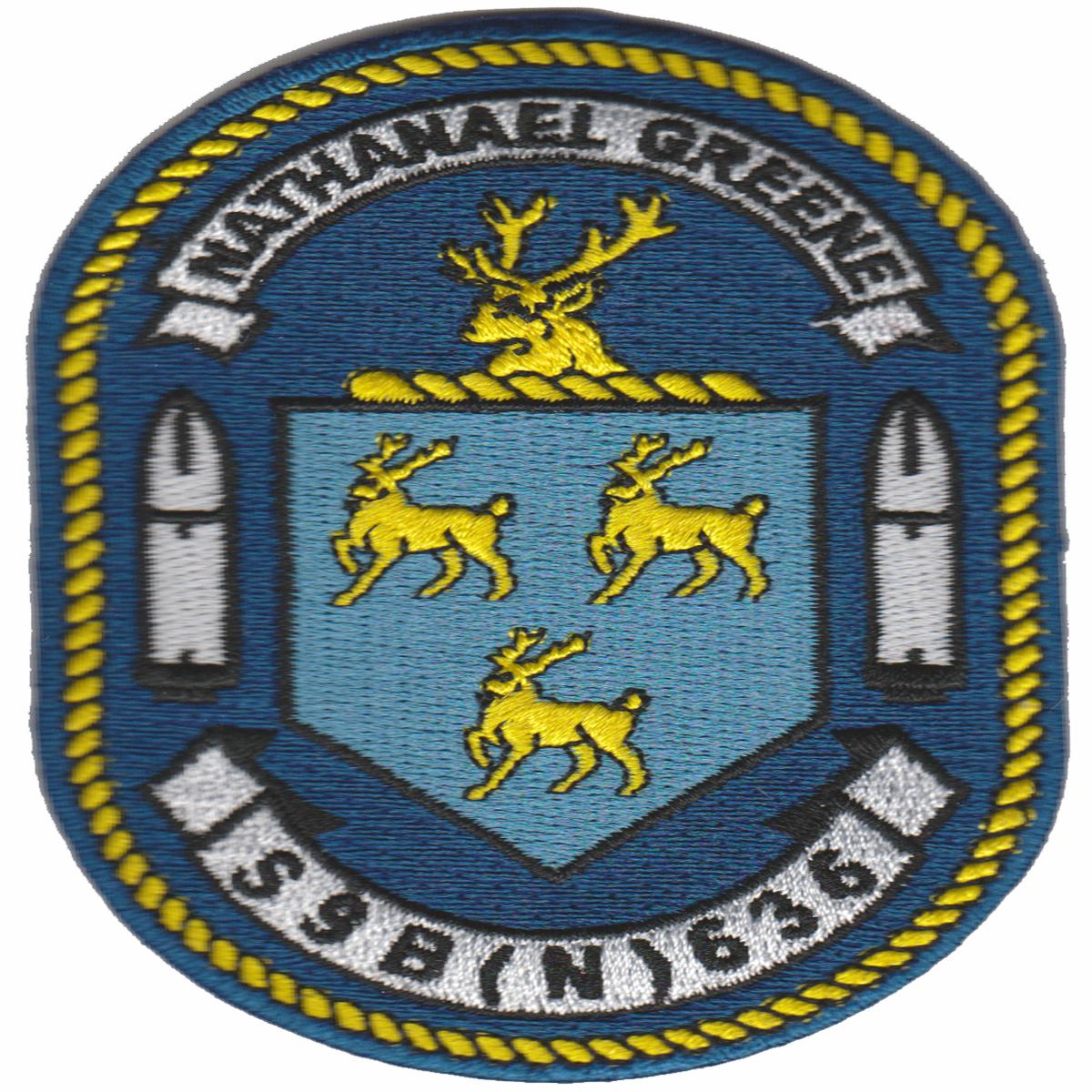 USS Nathanael Greene SSBN-636 Patch