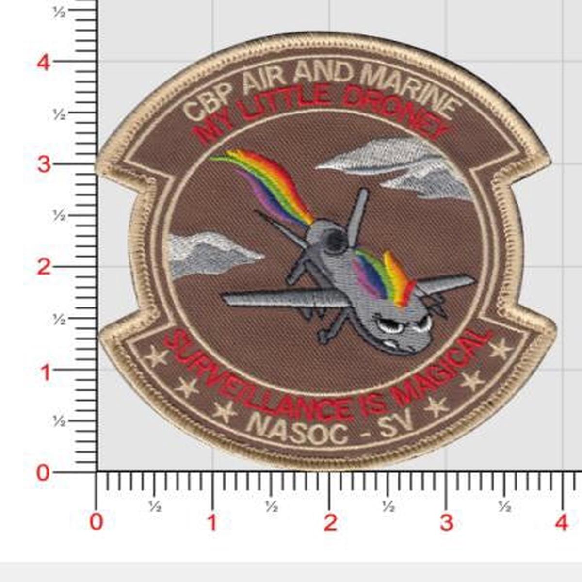 CBP AMO My Little Droney Patch