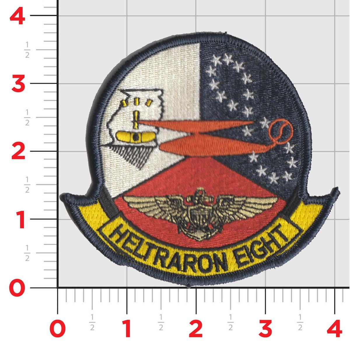 Officially Licensed HT-8 Eightballers Squadron Patch
