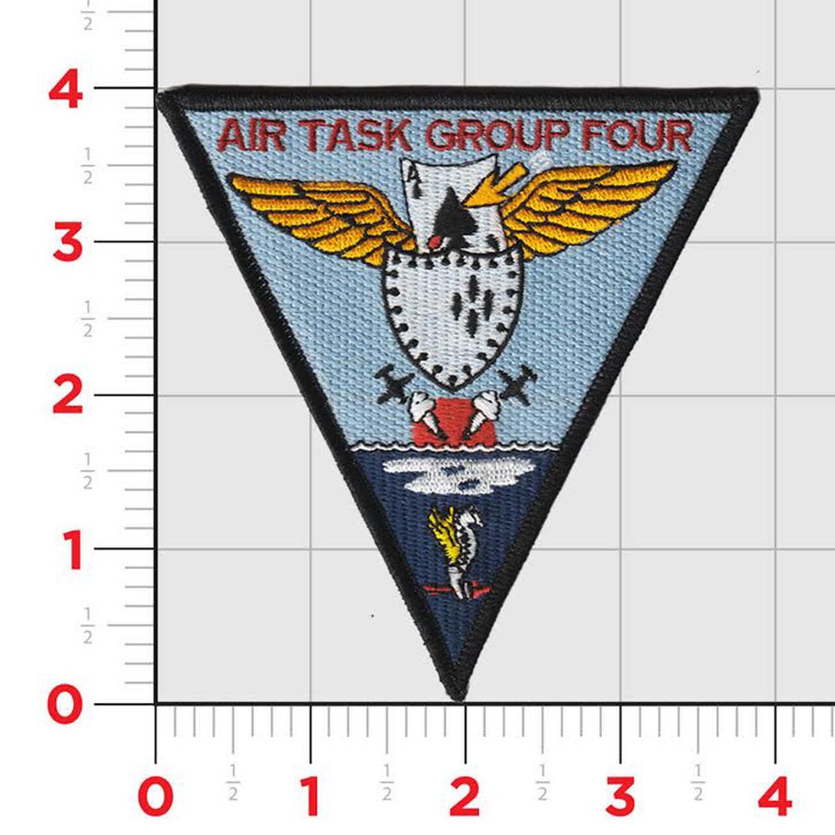 Officially Licensed US Navy Air Task Group ATG-4 Patch