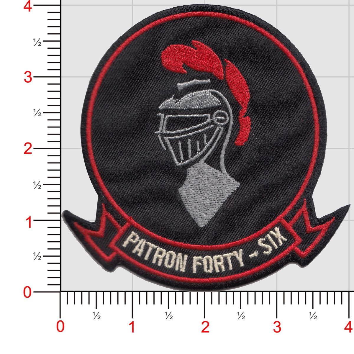 Officially Licensed US Navy Official VP-46 Gray Knights Patch