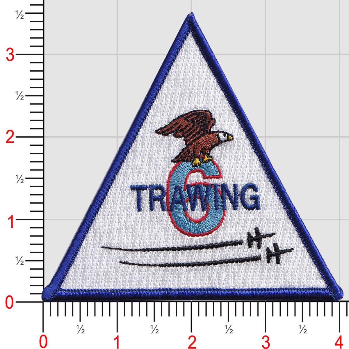 Officially Licensed US Navy Training Wing 6 Patch