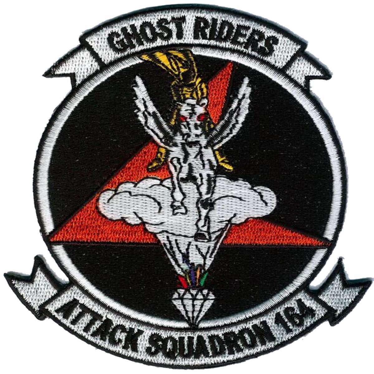 Officially Licensed US Navy VA-164 Ghost Riders Patch