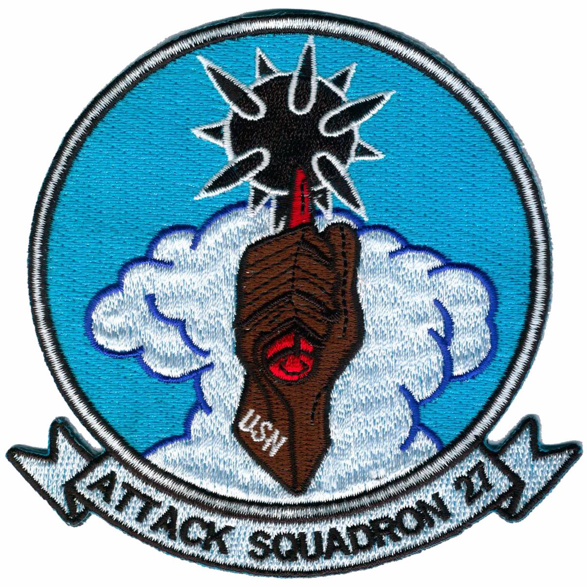 Officially Licensed US Navy VA-27 Royal Maces Patch