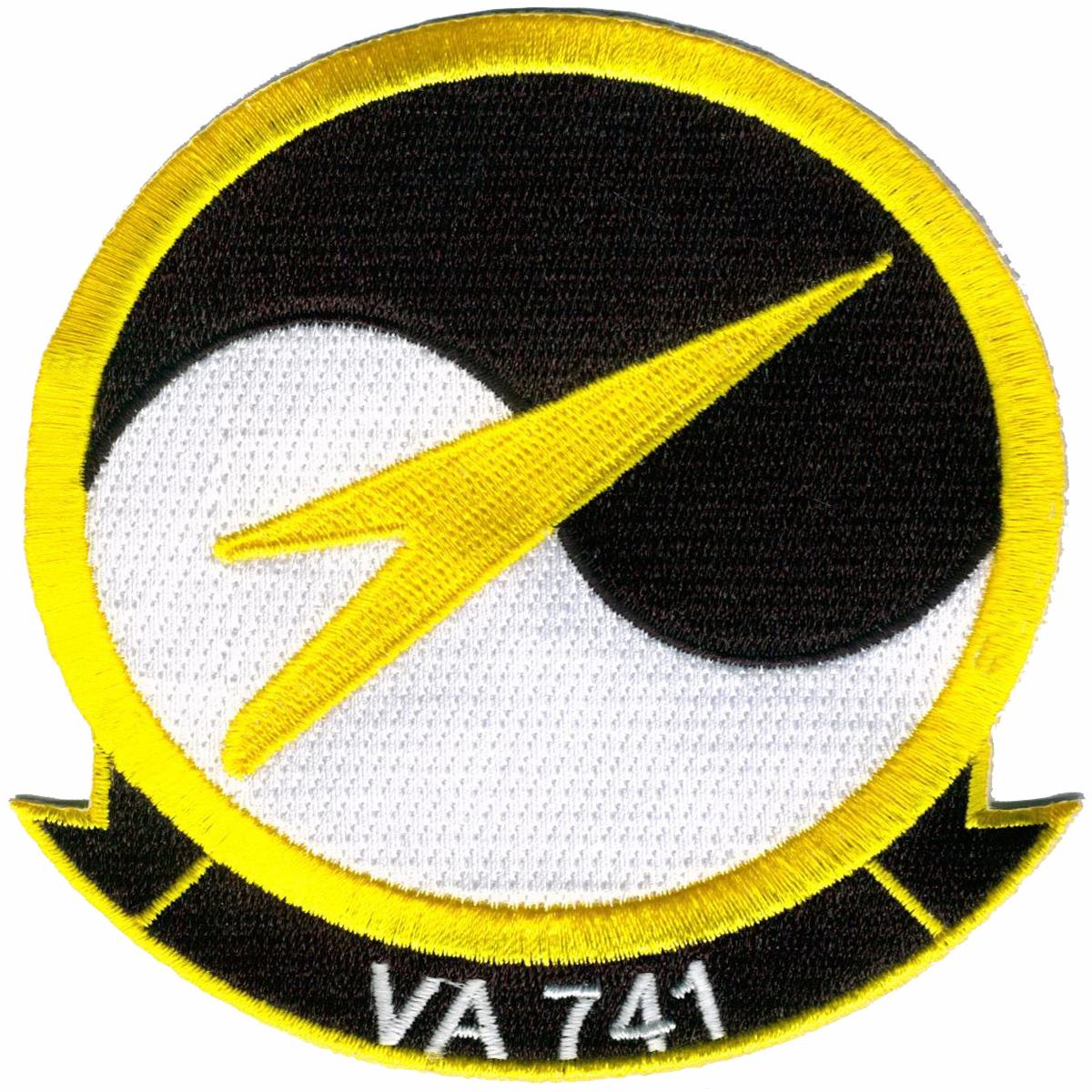 Officially Licensed US Navy VA-741 Patch