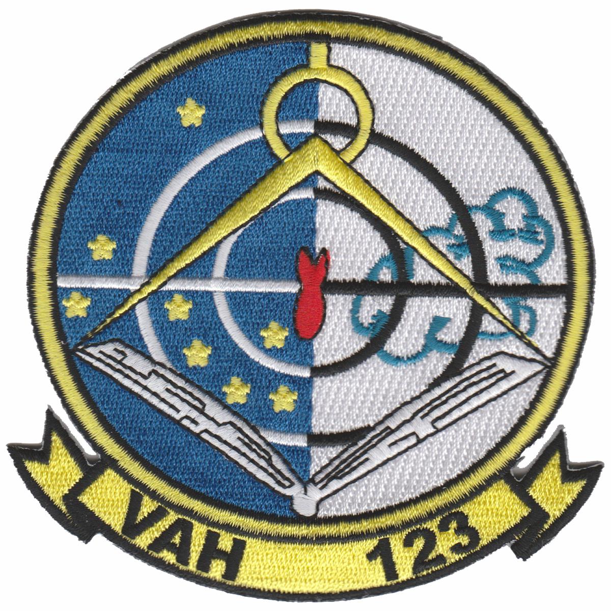 Officially Licensed US Navy VAH-123 The Professionals Patch