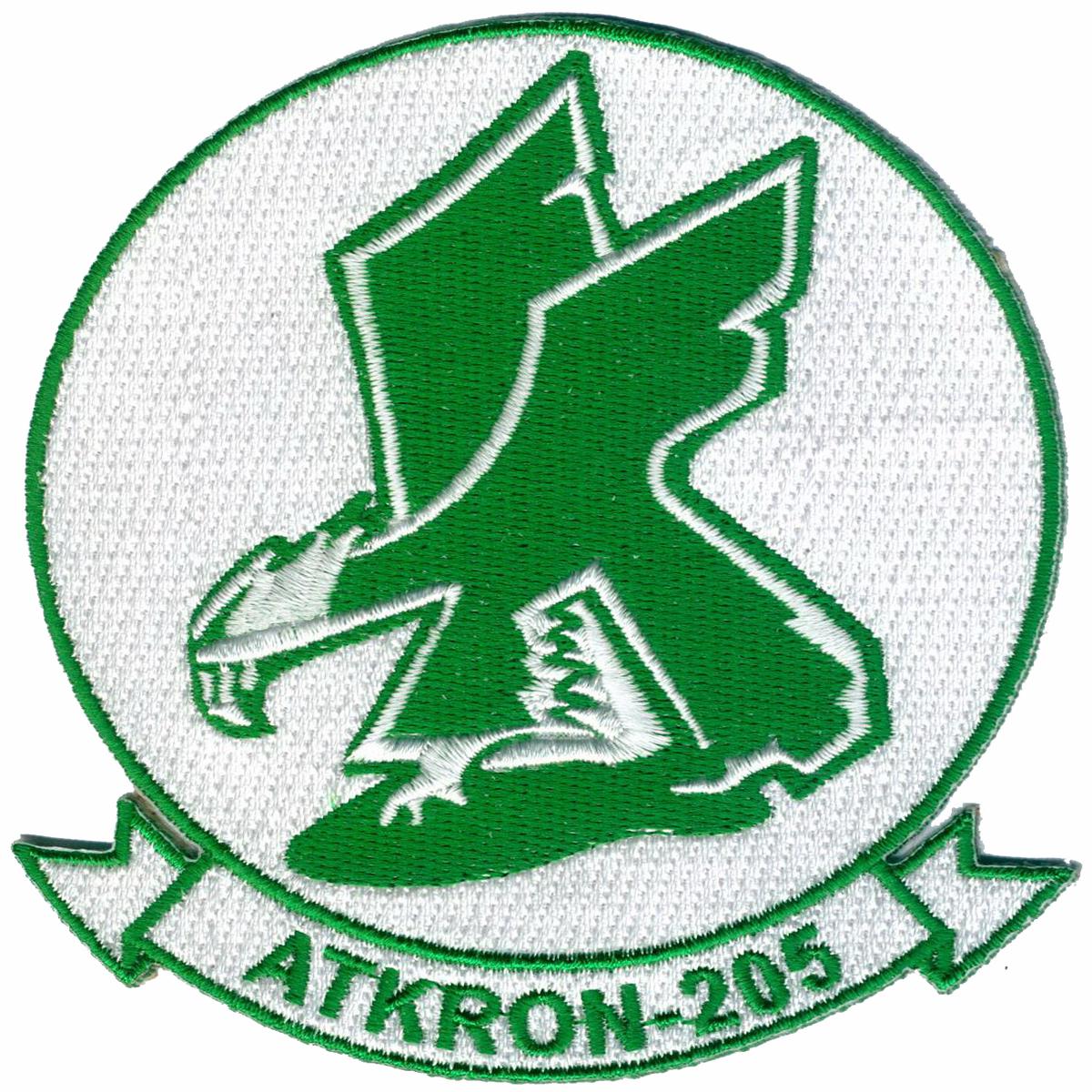 Officially Licensed US Navy VA-205 Green Flacons Patch