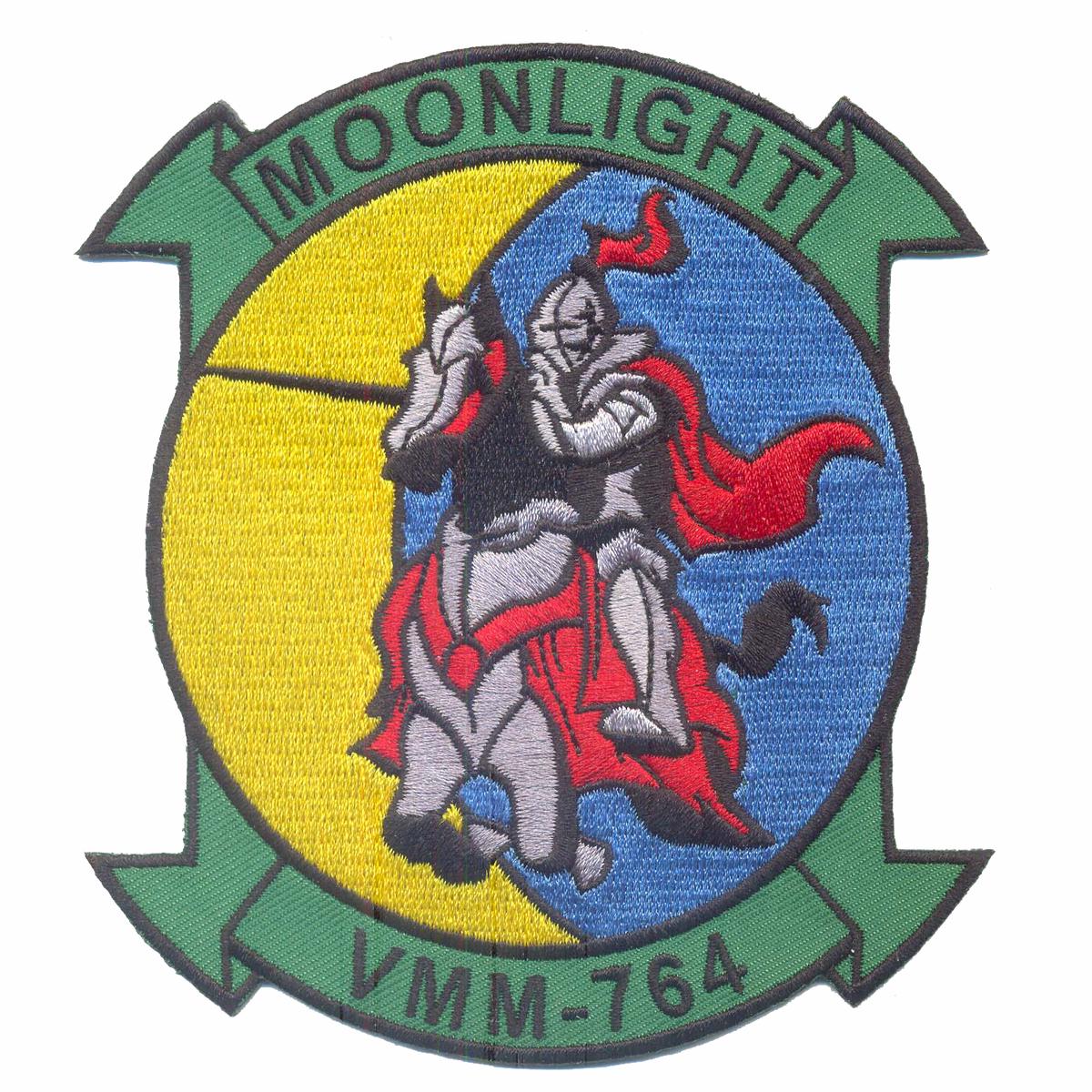 Officially Licensed USMC VMM-764 Moonlight Squadron Patch