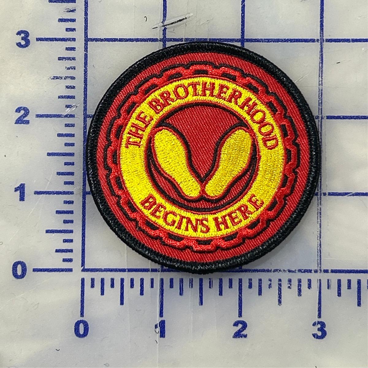 USMC Brotherhood Yellow Footprints Patch