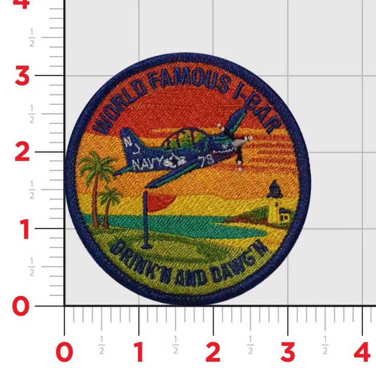 Official World Famous I-Bar Patch