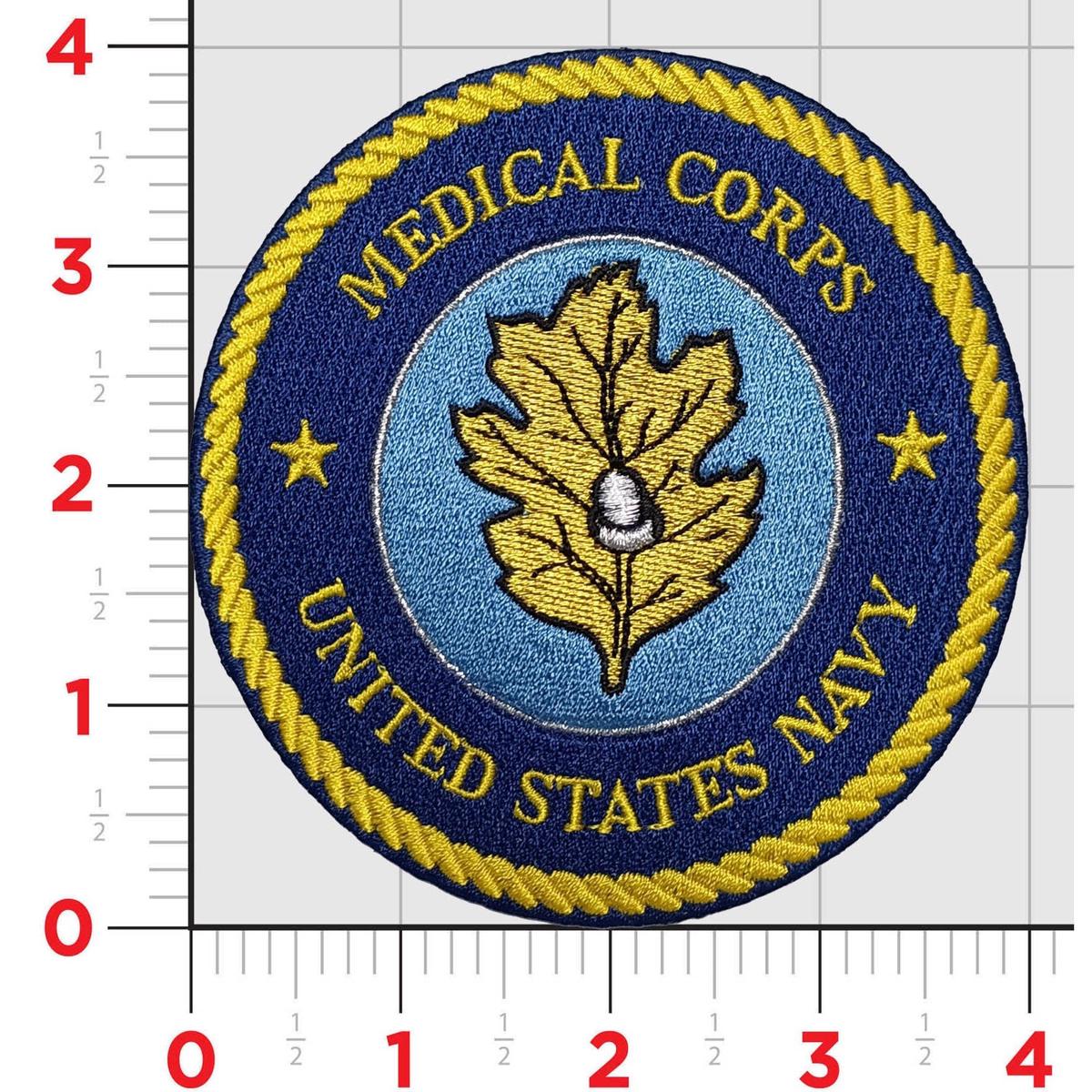 Officially Licensed US Navy Medical Corps Patch
