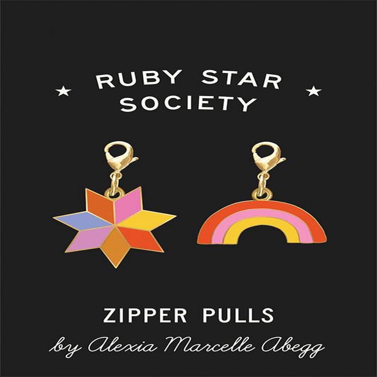 Alexia Zipper Pulls 2ct Alexia Marcelle Abegg of Ruby Star Society Moda Fabrics 1