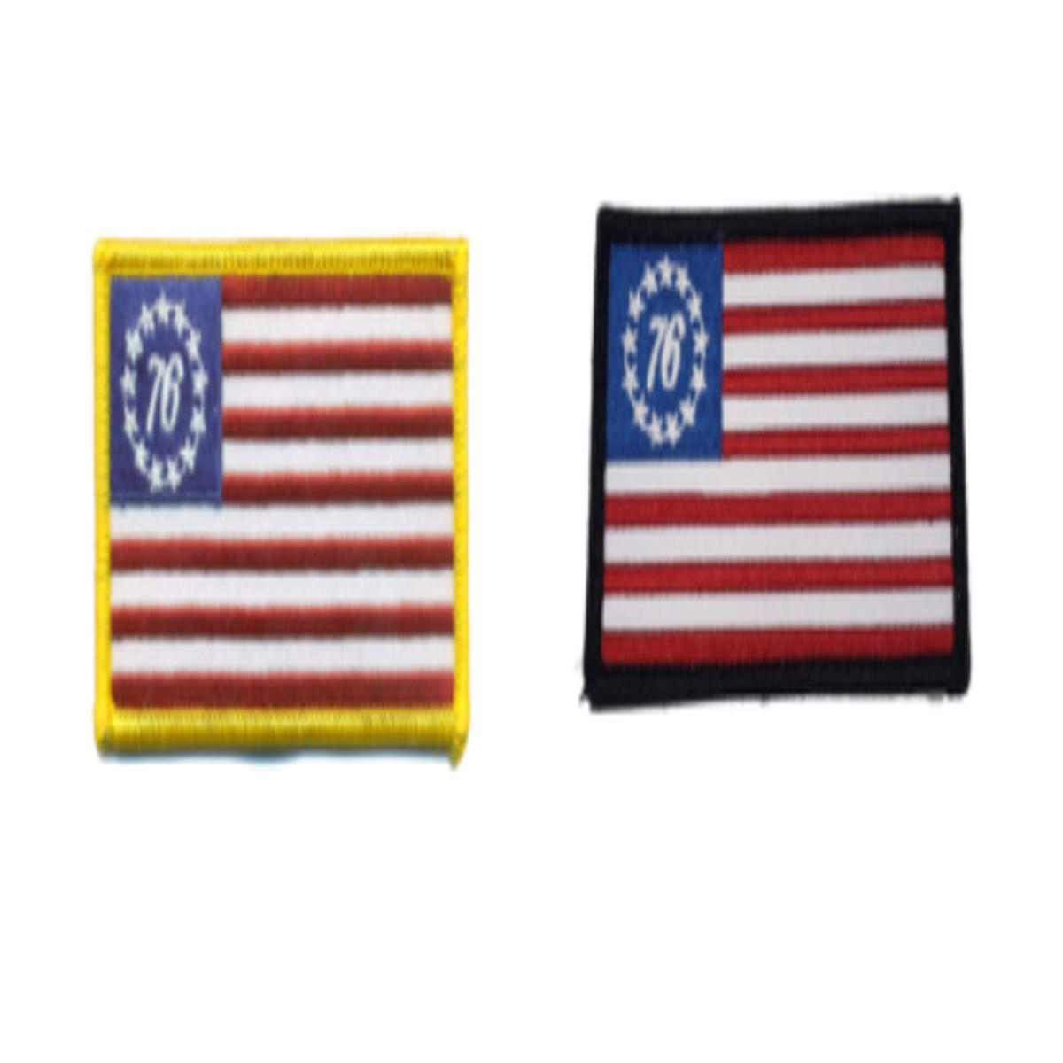 Betsy Ross Bicentennial 76 Flag Patch