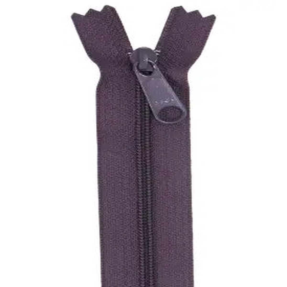 Handbag Zipper 24in Eggplant