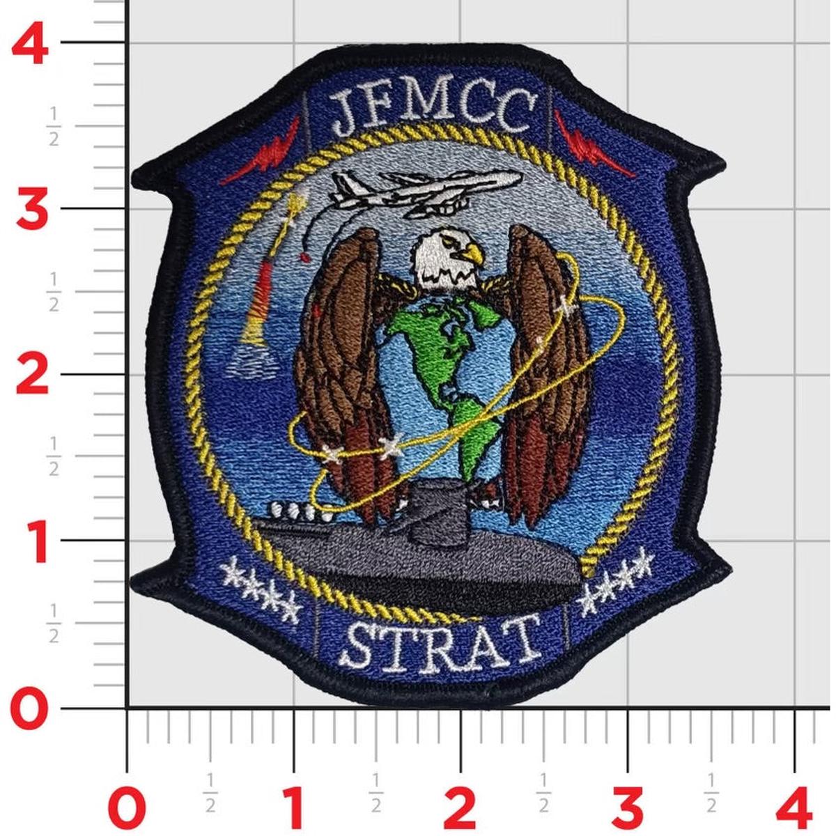 Officially Licensed Joint Force Maritime Component Commander Strategic JFMCC STRAT patch