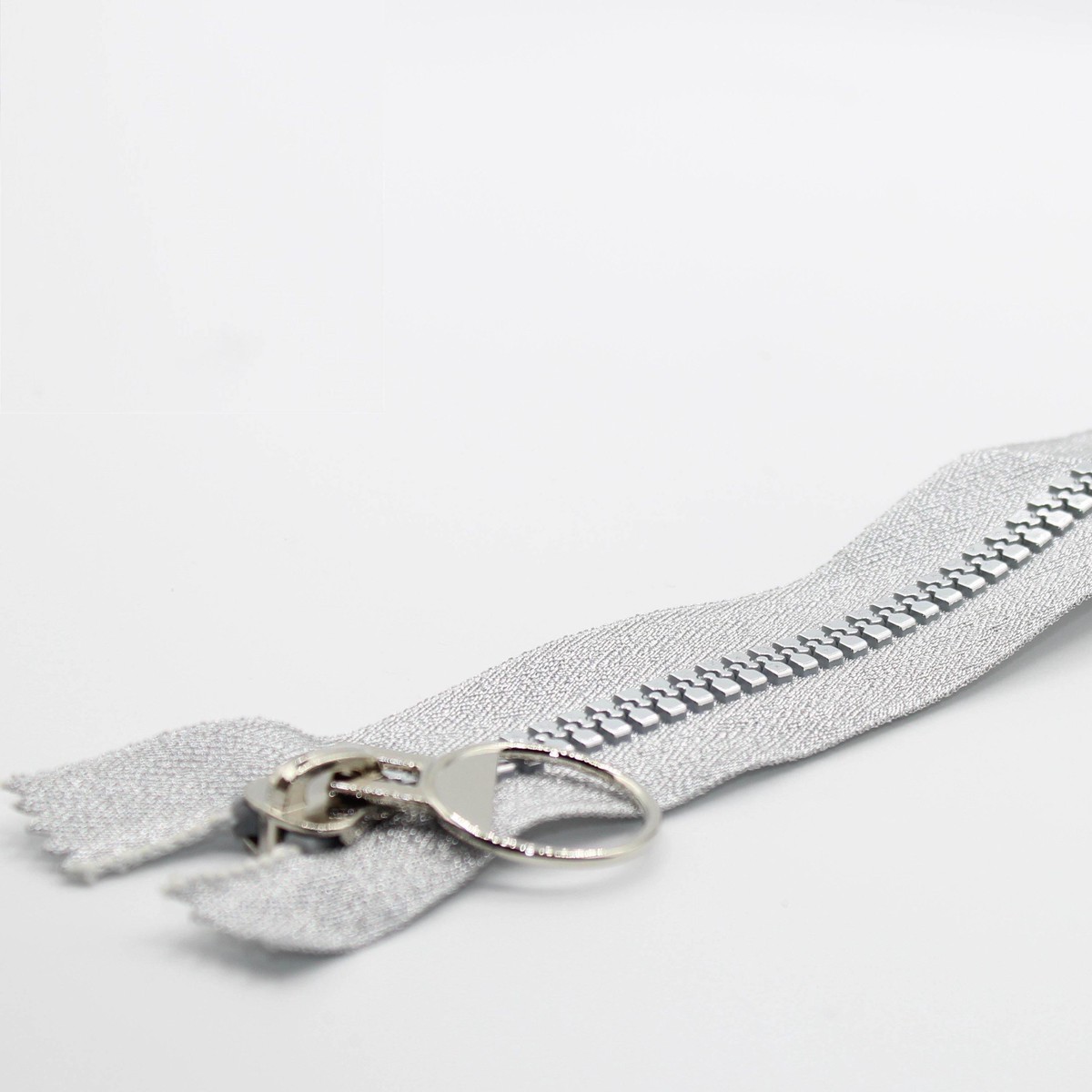 Silver Zipper 35, 50, 55 or 60 cm