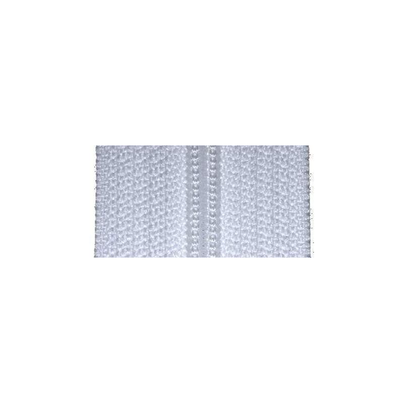 #5 White, YKK Coil Zipper Tape, Nylon