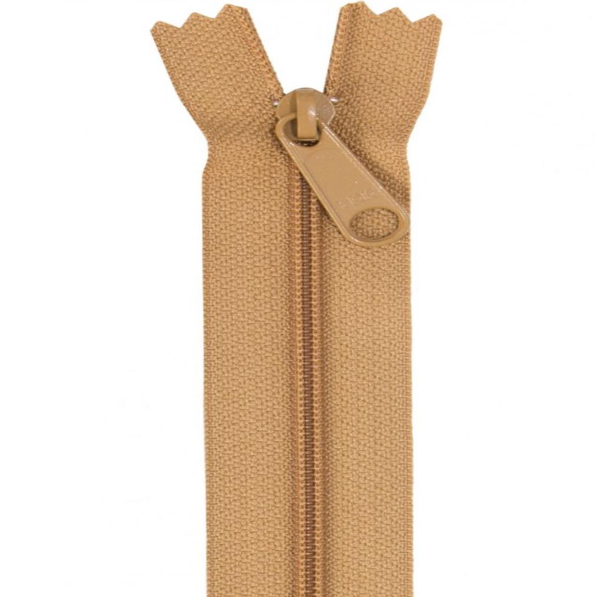 Handbag Zipper 24'' Golden Brown By Annie's BYA-ZIP24-170