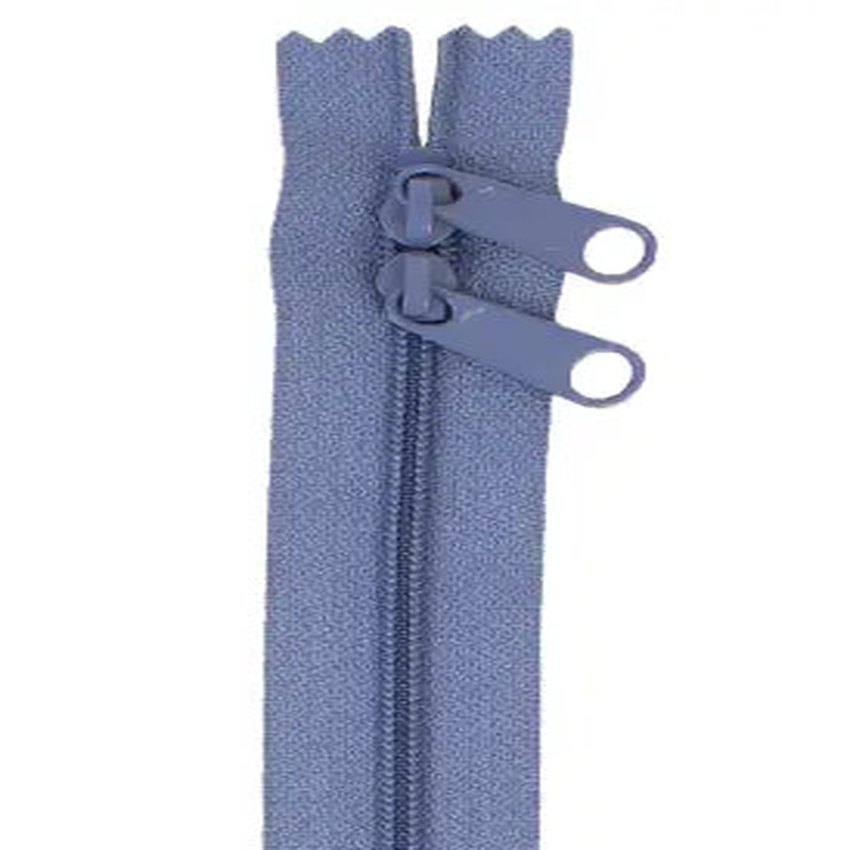 Handbag Zipper 40in Country Blue-Double-Slide