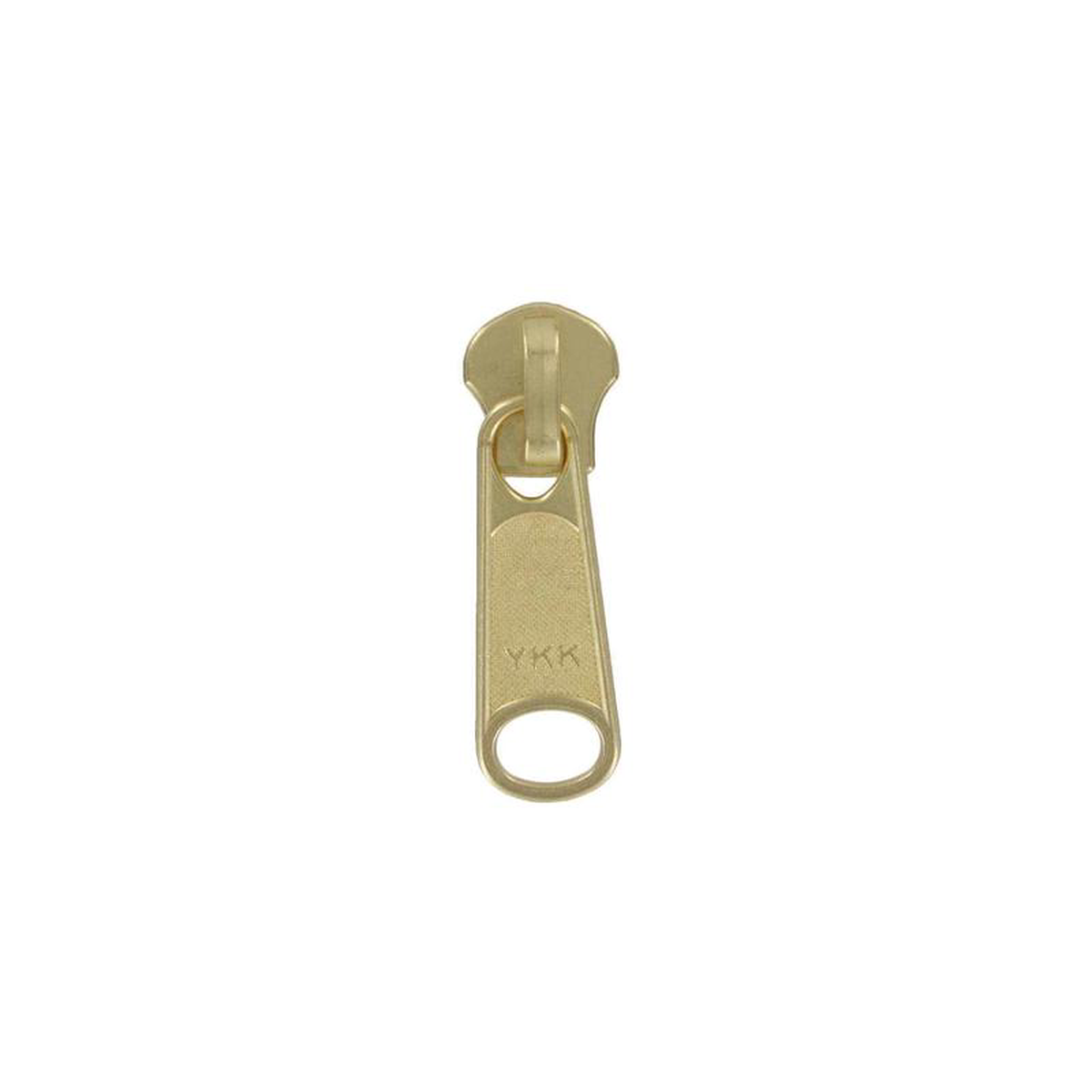 10 Brass Metal YKK Long Tab Semi-Swivel Slider Zinc Alloy