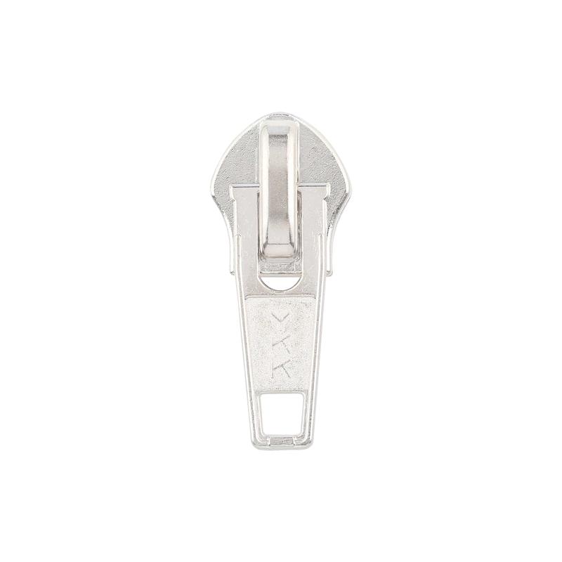 #10 Nickel, Coil, YKK, Auto Lock Slider, Zinc Alloy