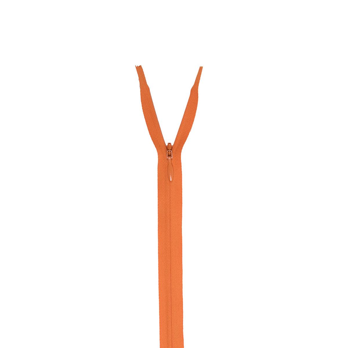 Invisible Zipper 9" by YKK - 006 Medium Orange