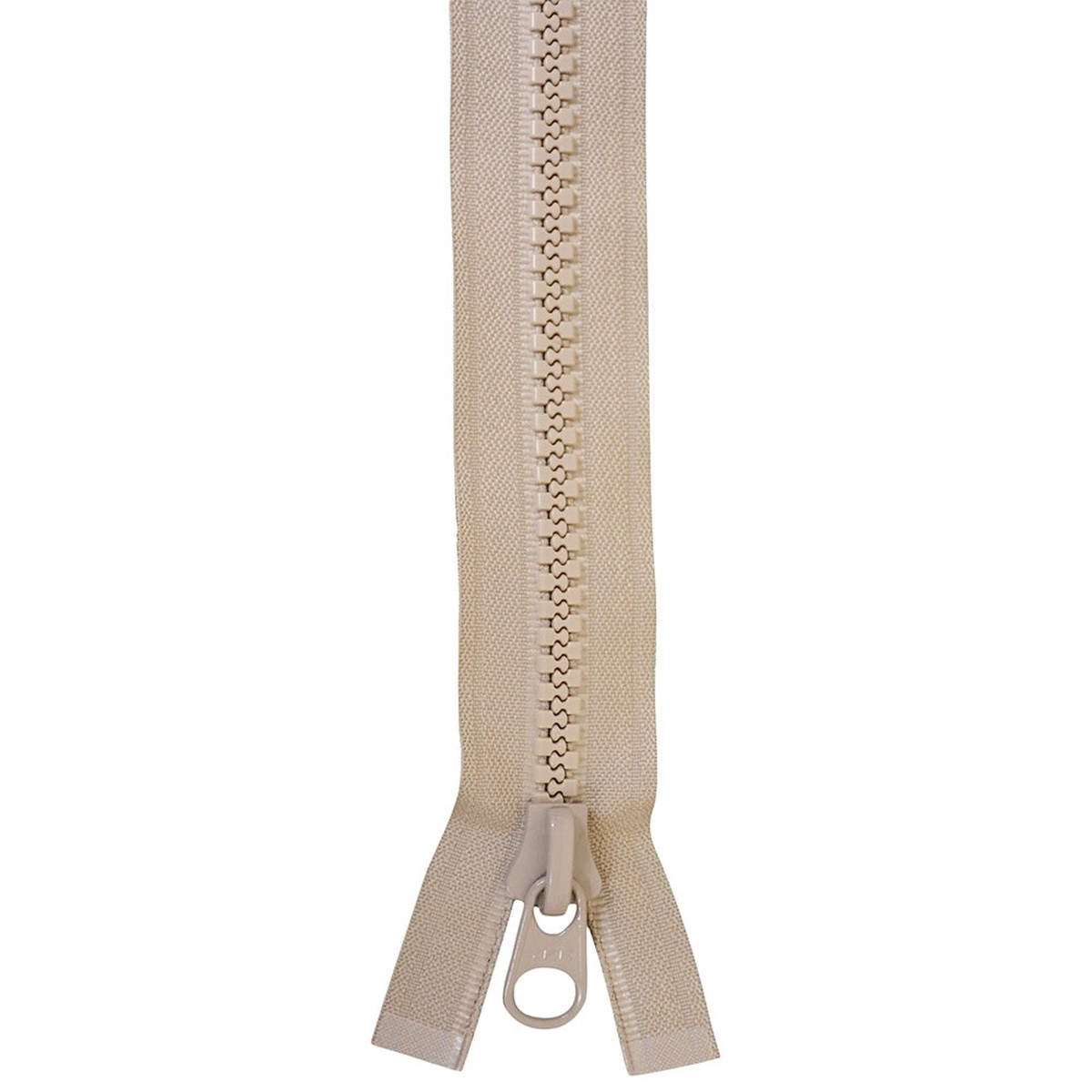 YKK Vislon #10 Non-Lock Slide 84-inch - Beige
