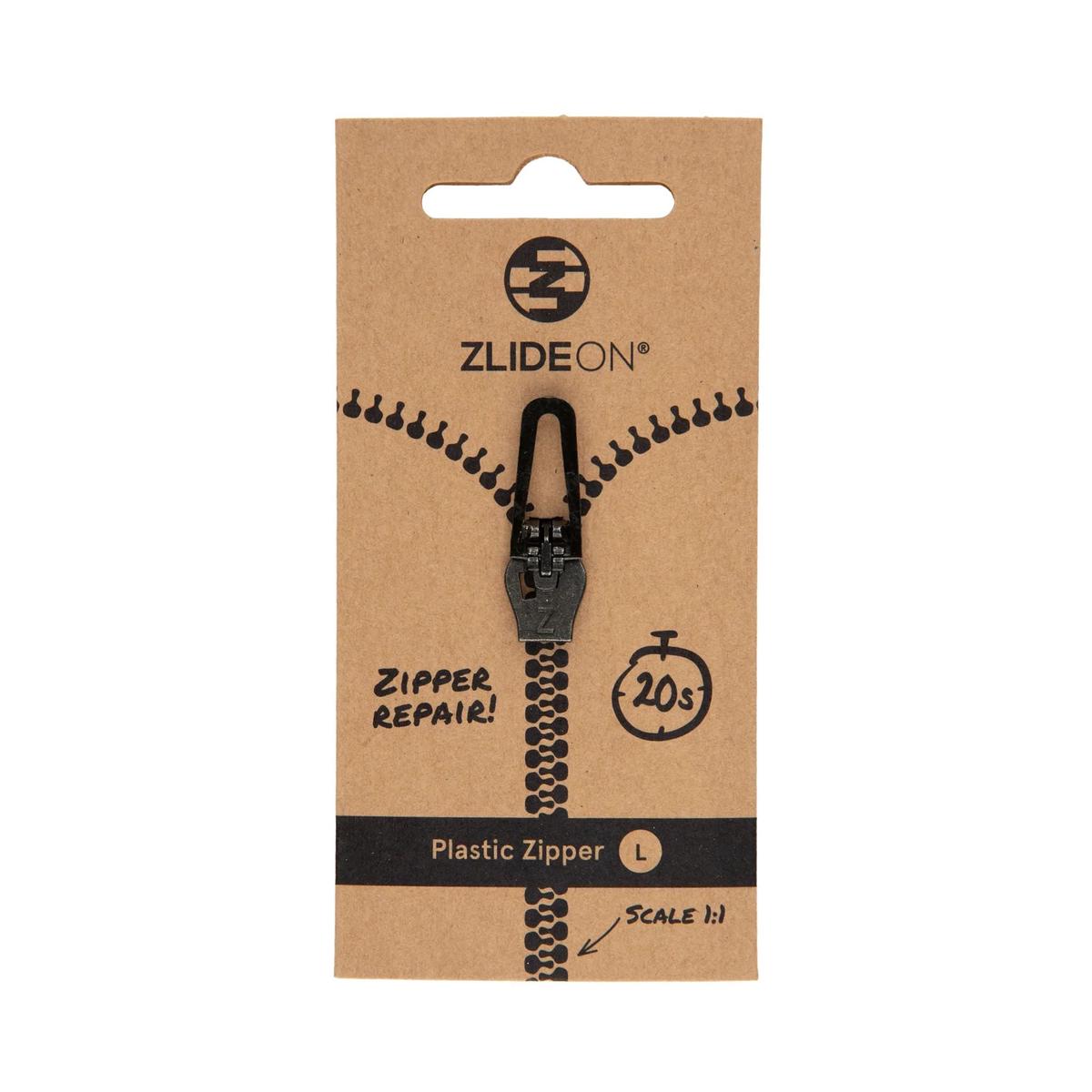 ZlideOn Replaceable Plastic Zipper L
