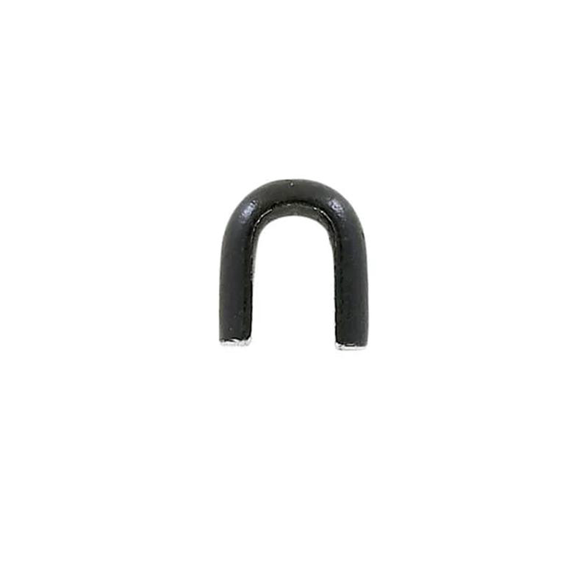 10 Black YKK Vislon Top Stop Zinc Alloy-PK10