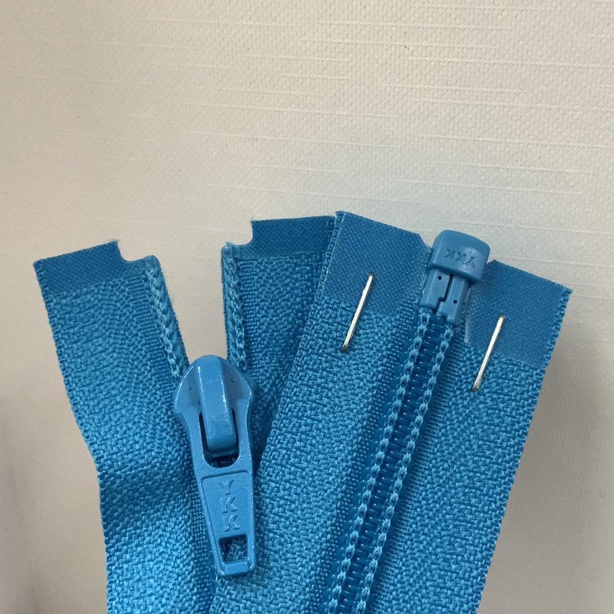 YKK Nylon Open End Zip - Dark Dusky Blue (162) - 41cm 16inch