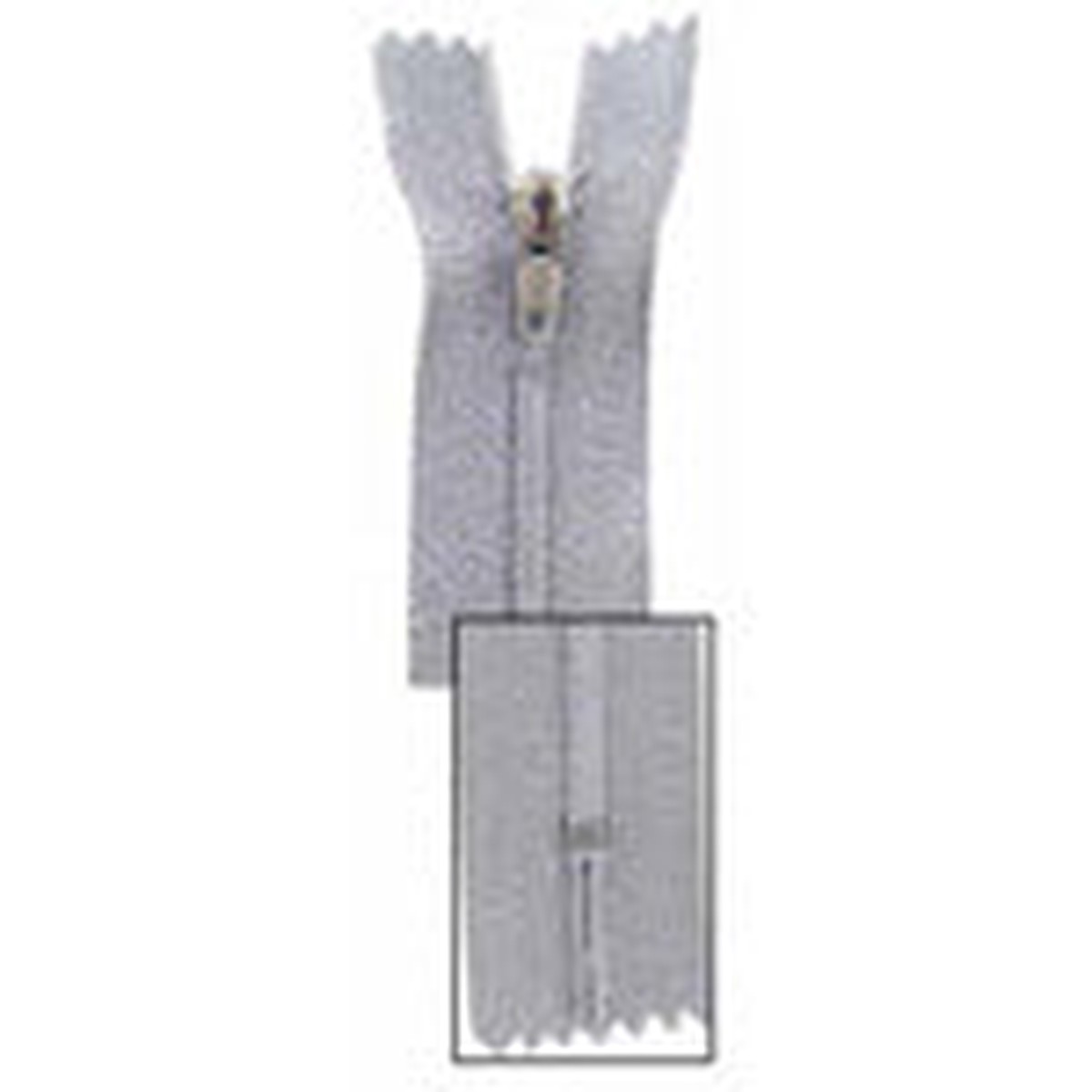 Zipper, VIZZY Metallic Closed End Zipper 30cm (12)