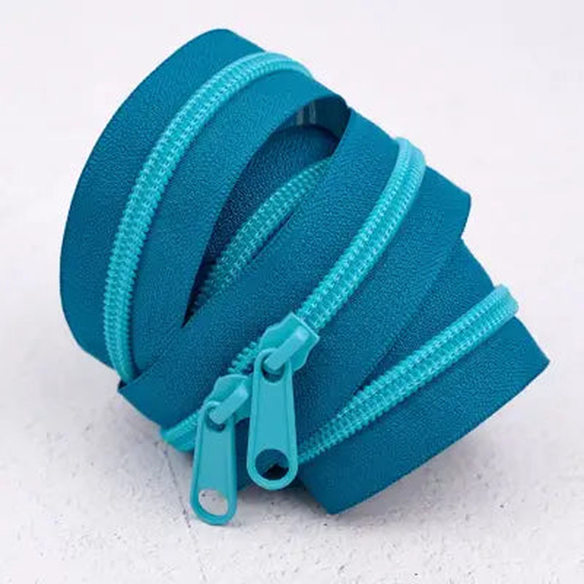 40in Handbag Zipper Aquamarine