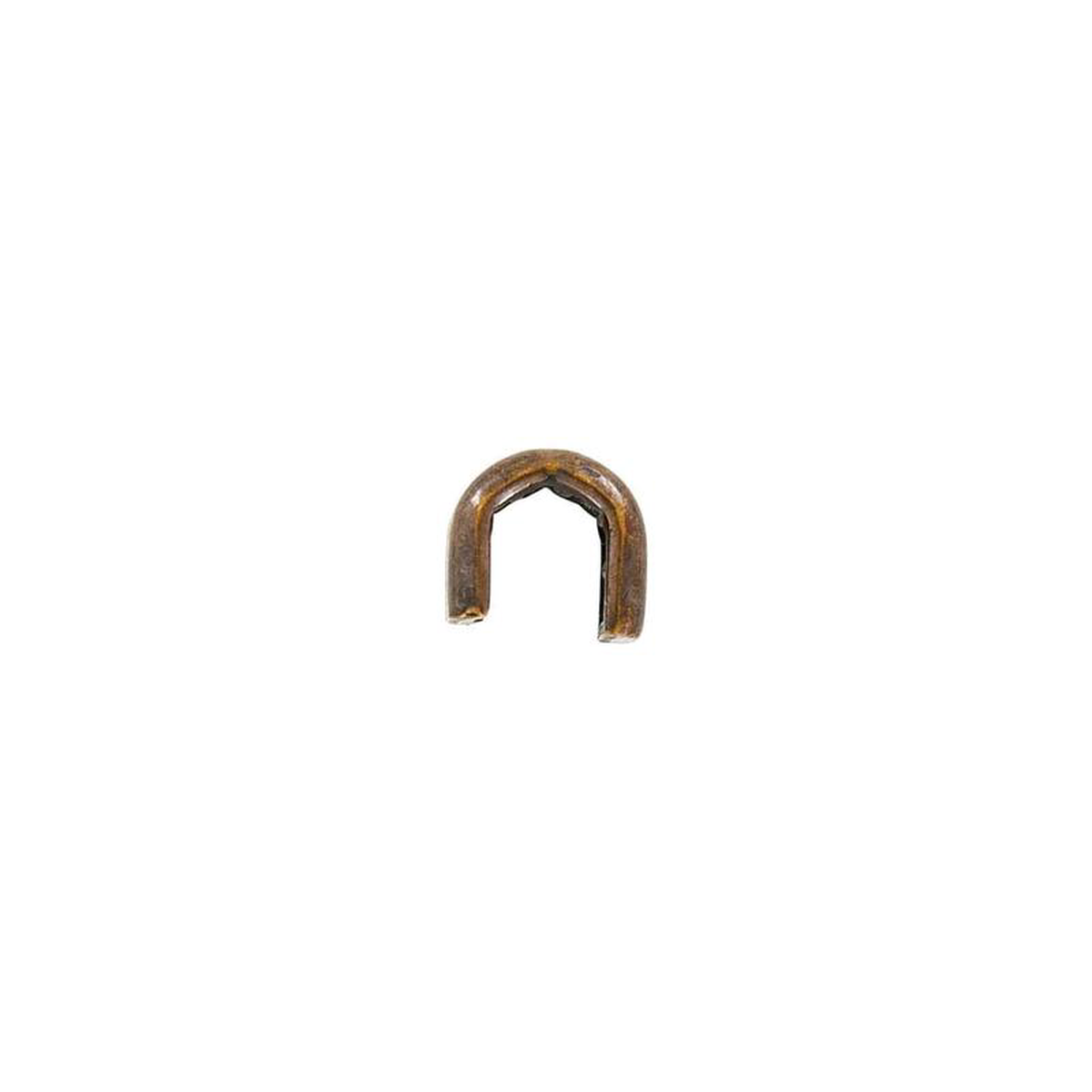 7 Antique Brass YKK Top Stop Zinc Alloy-PK10