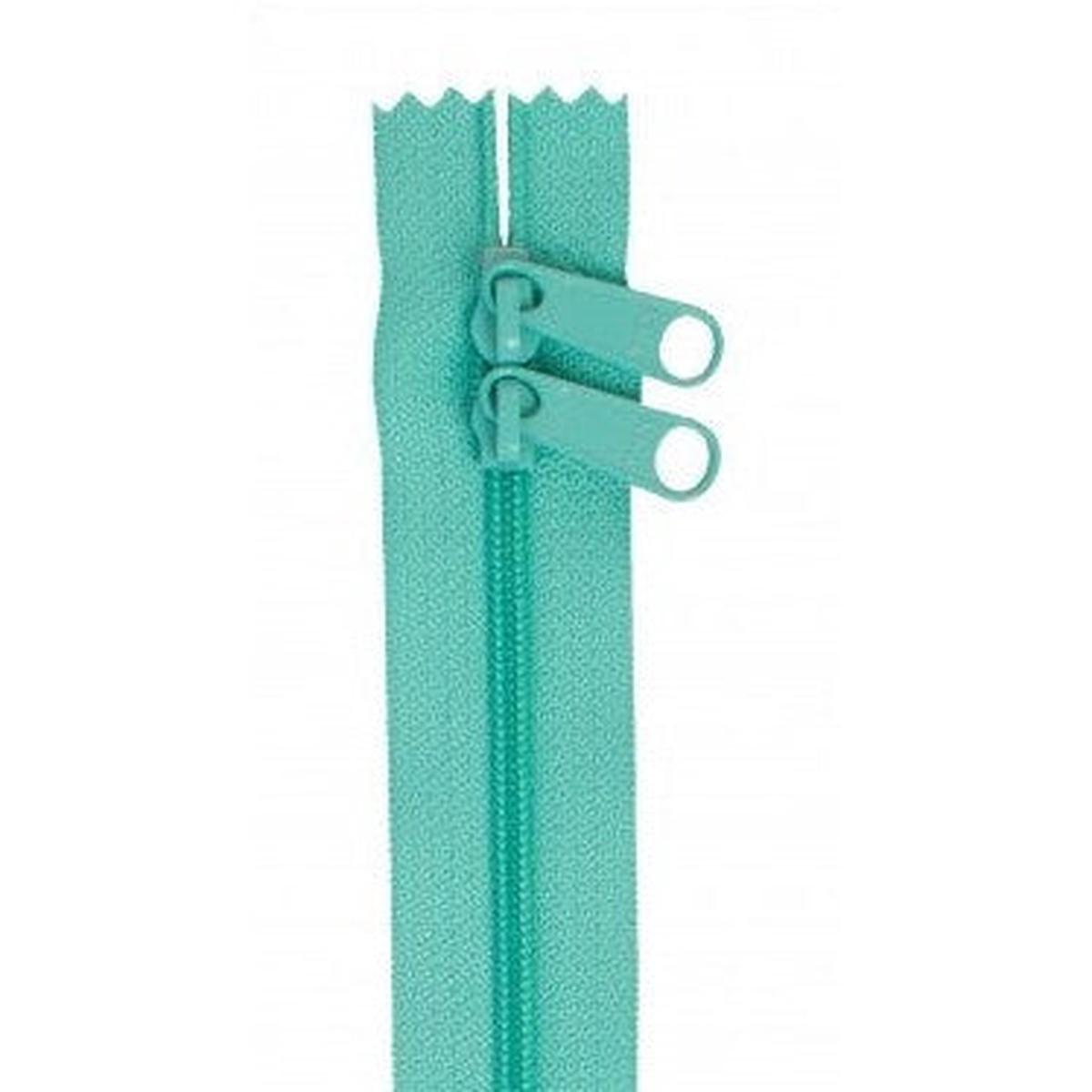 Turquoise 30" Double Pull Zipper