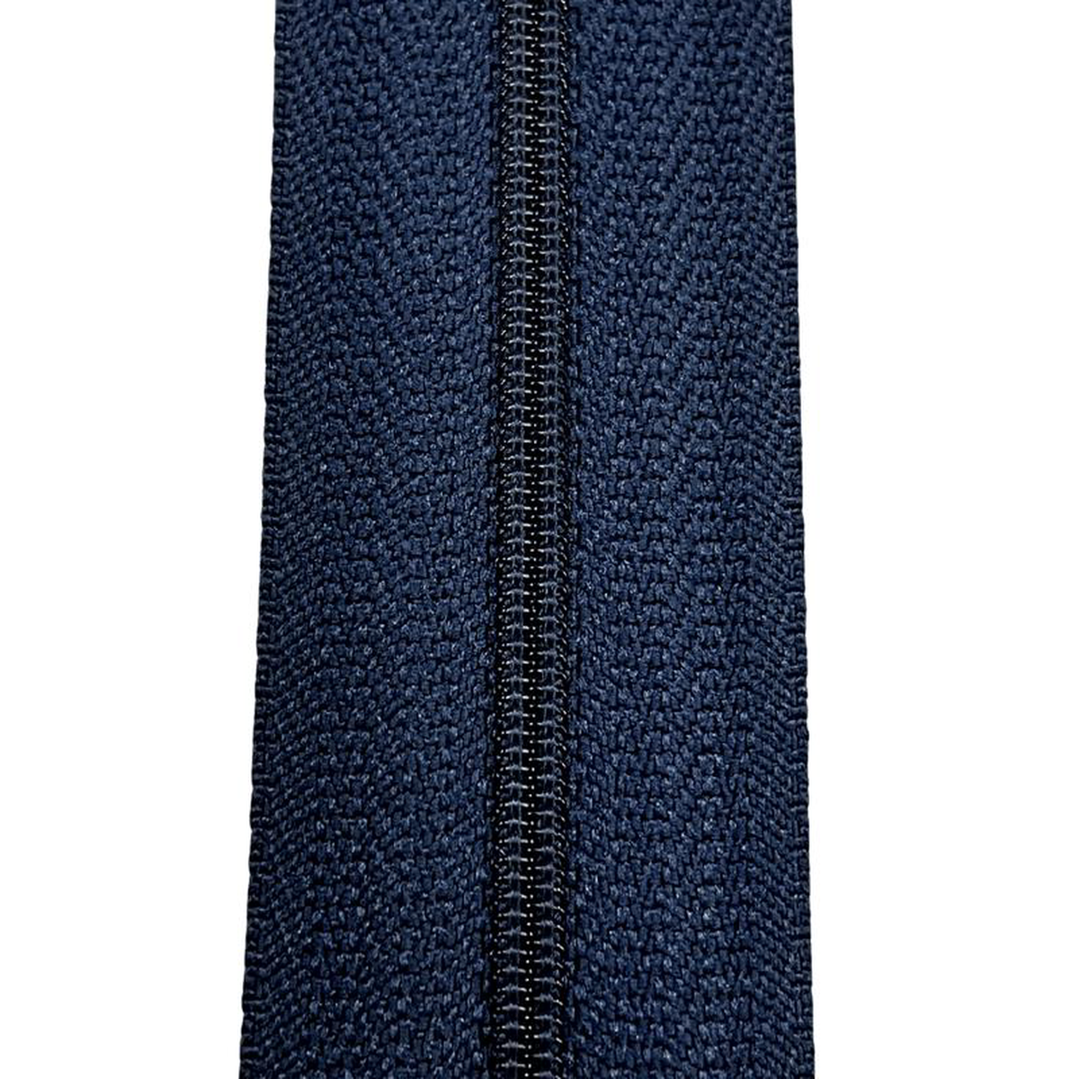 25 Navy YKK Coil Zipper Tape Nylon