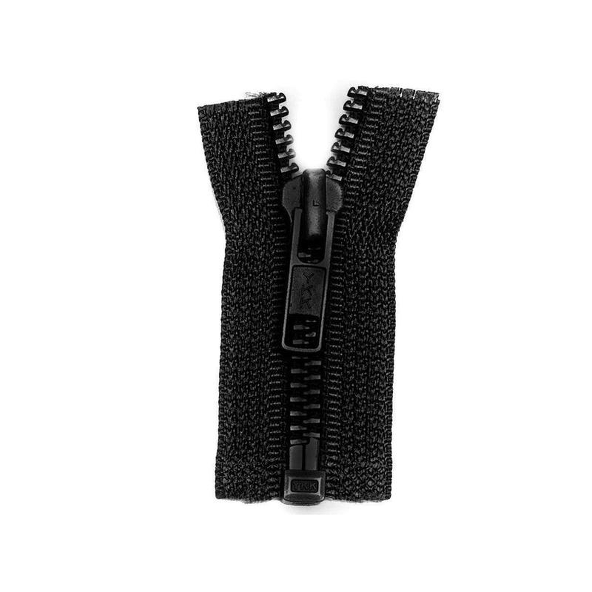 5 Metal Black 368221 YKK Separating Bomber Jacket Zipper with Black Oxide Teeth