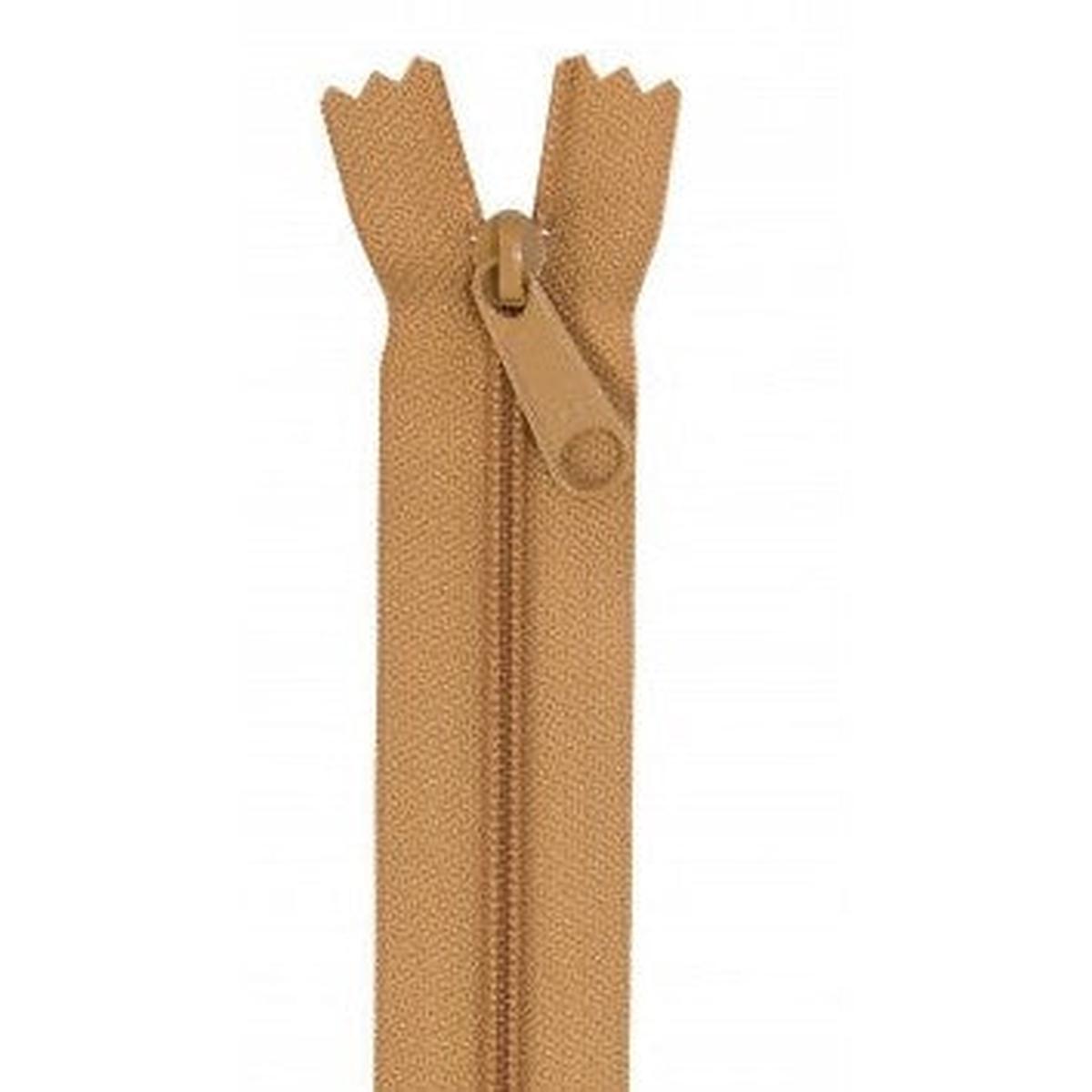 Golden Brown 24" Zipper