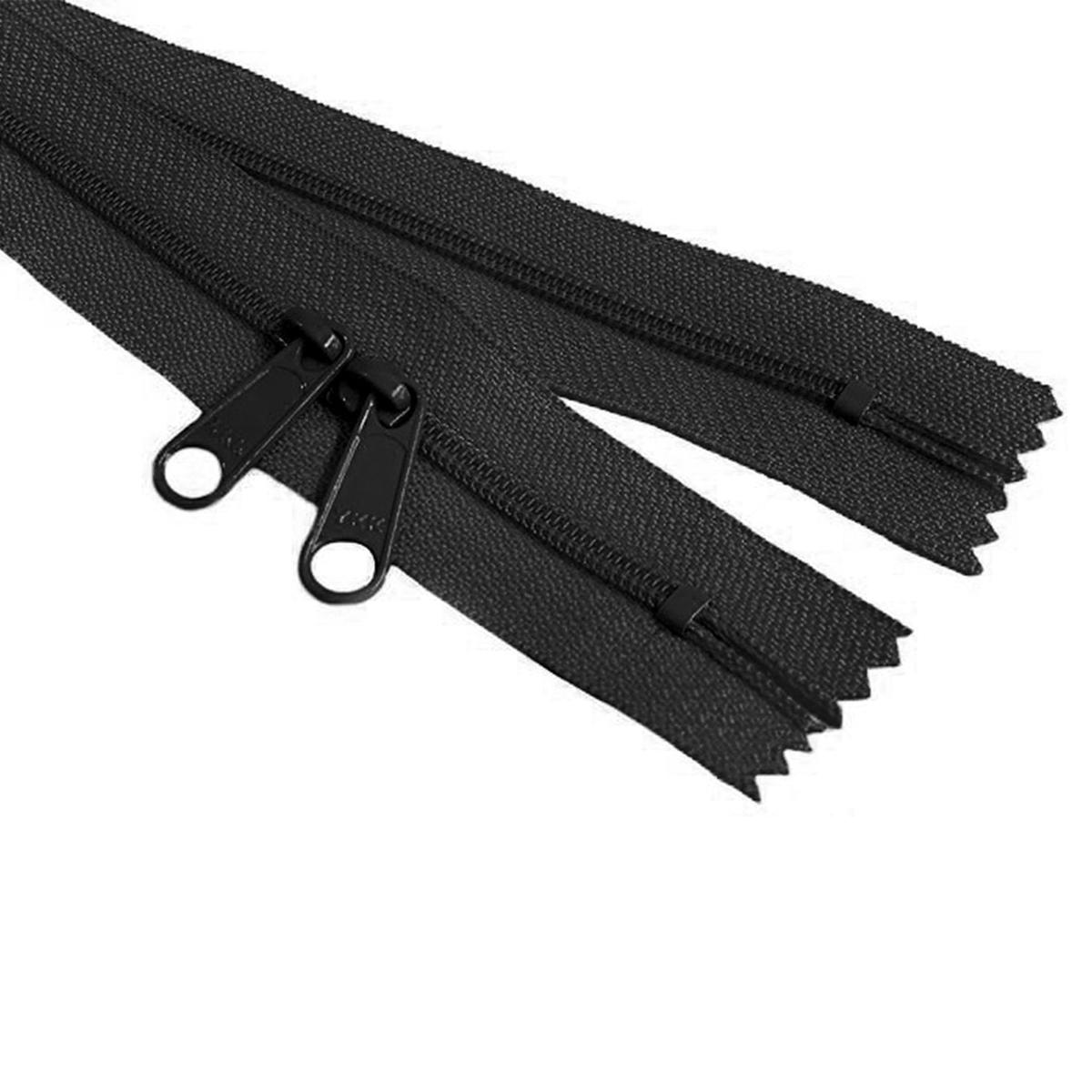 YKK 45 - Double-slide handbag zipper (8-set