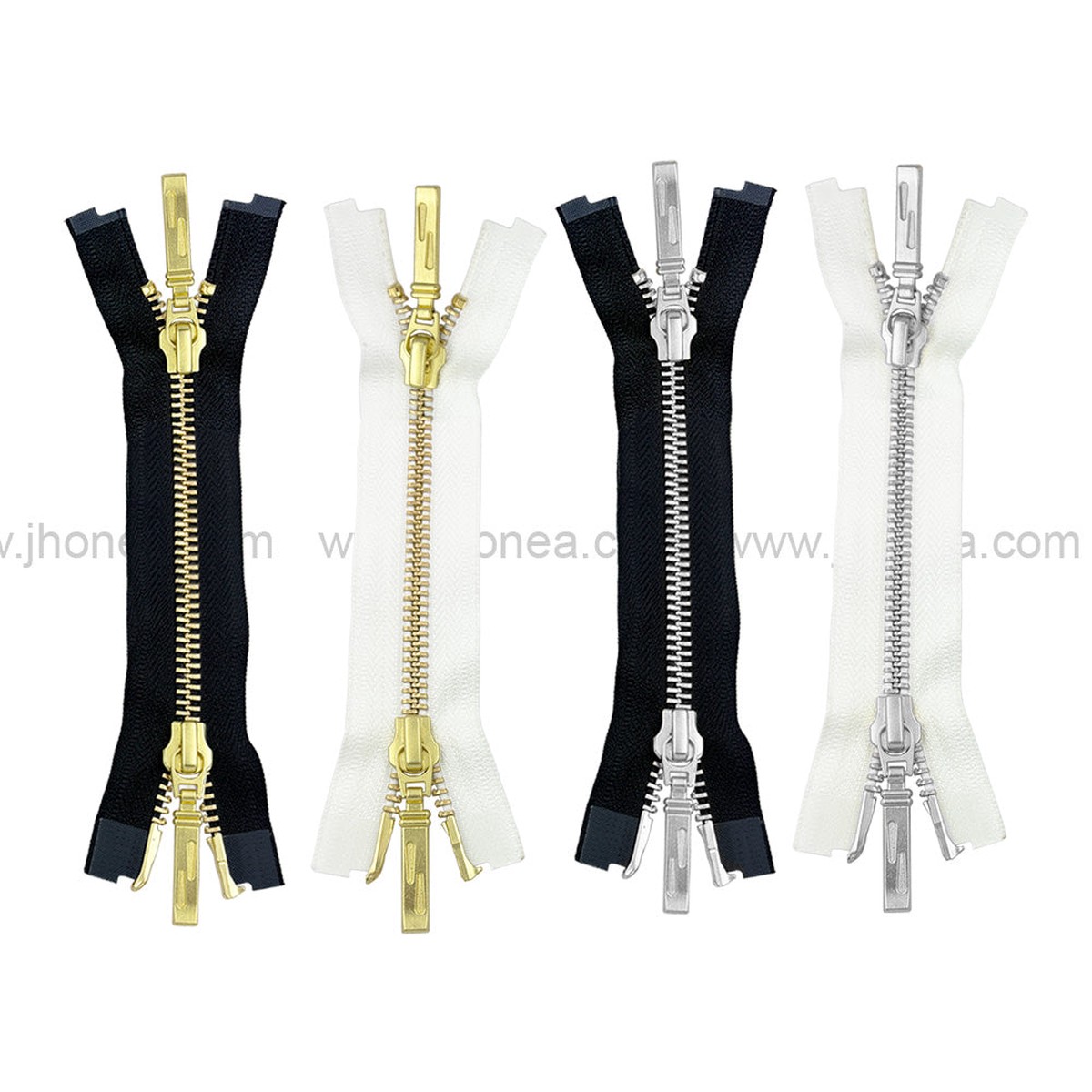 YKK- Premium #5 Two Way Metal Zipper for Jackets/Dresses