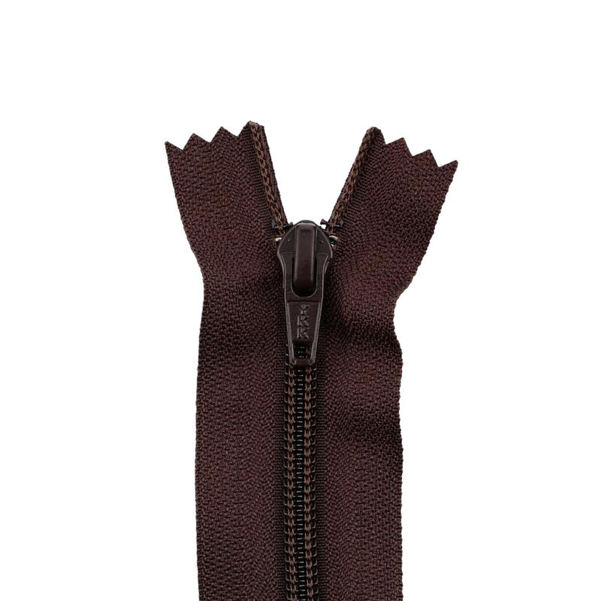 5 Coil Brown 88221 YKK Closed End Boot Zipper Nylon
