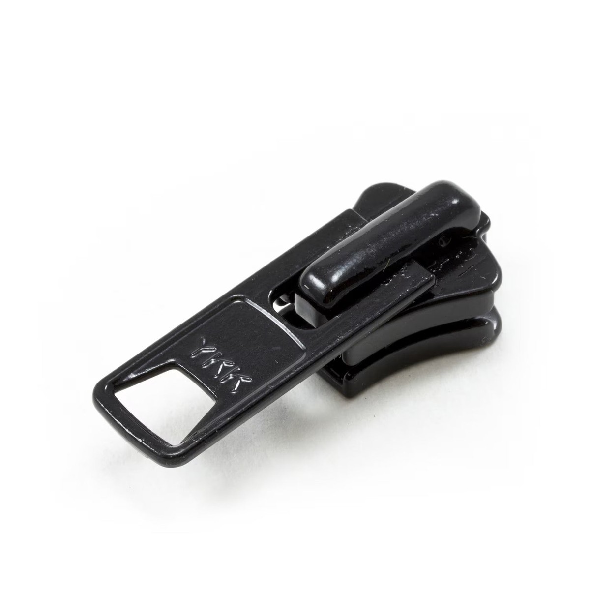 YKK Vislon #10 Metal Slider 10VFDA AutoLok Single Pull Black