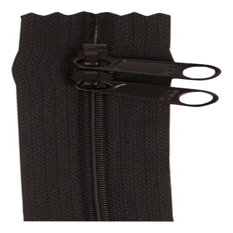 Zipper 30" Double Slide - Black