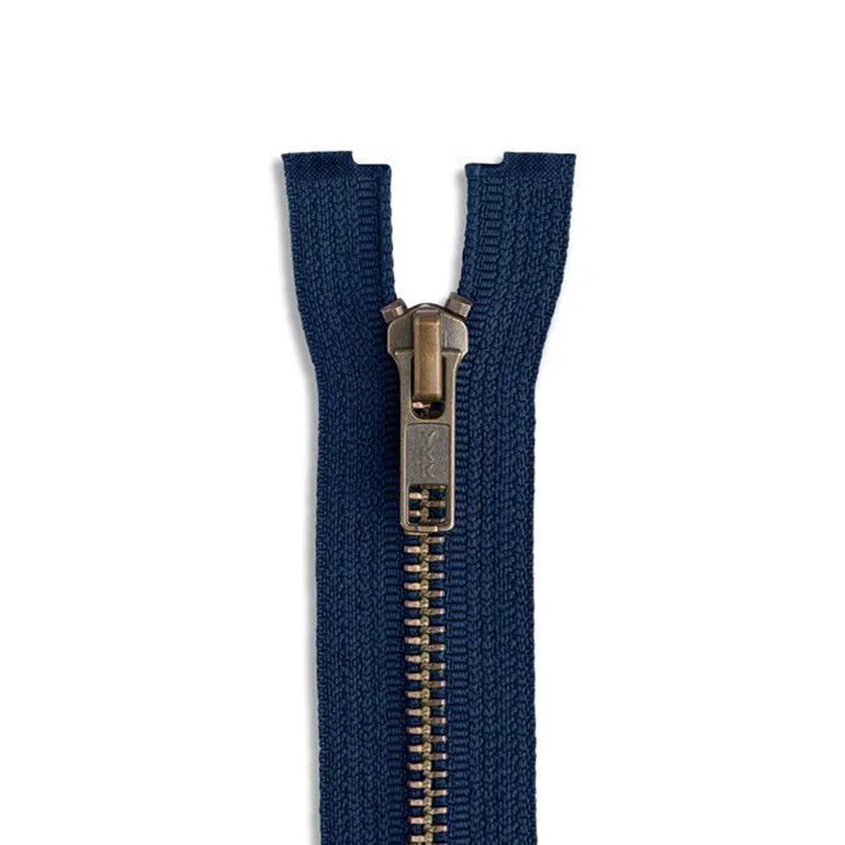 YKK #5 Antique Brass Jacket Zipper - 18" Length