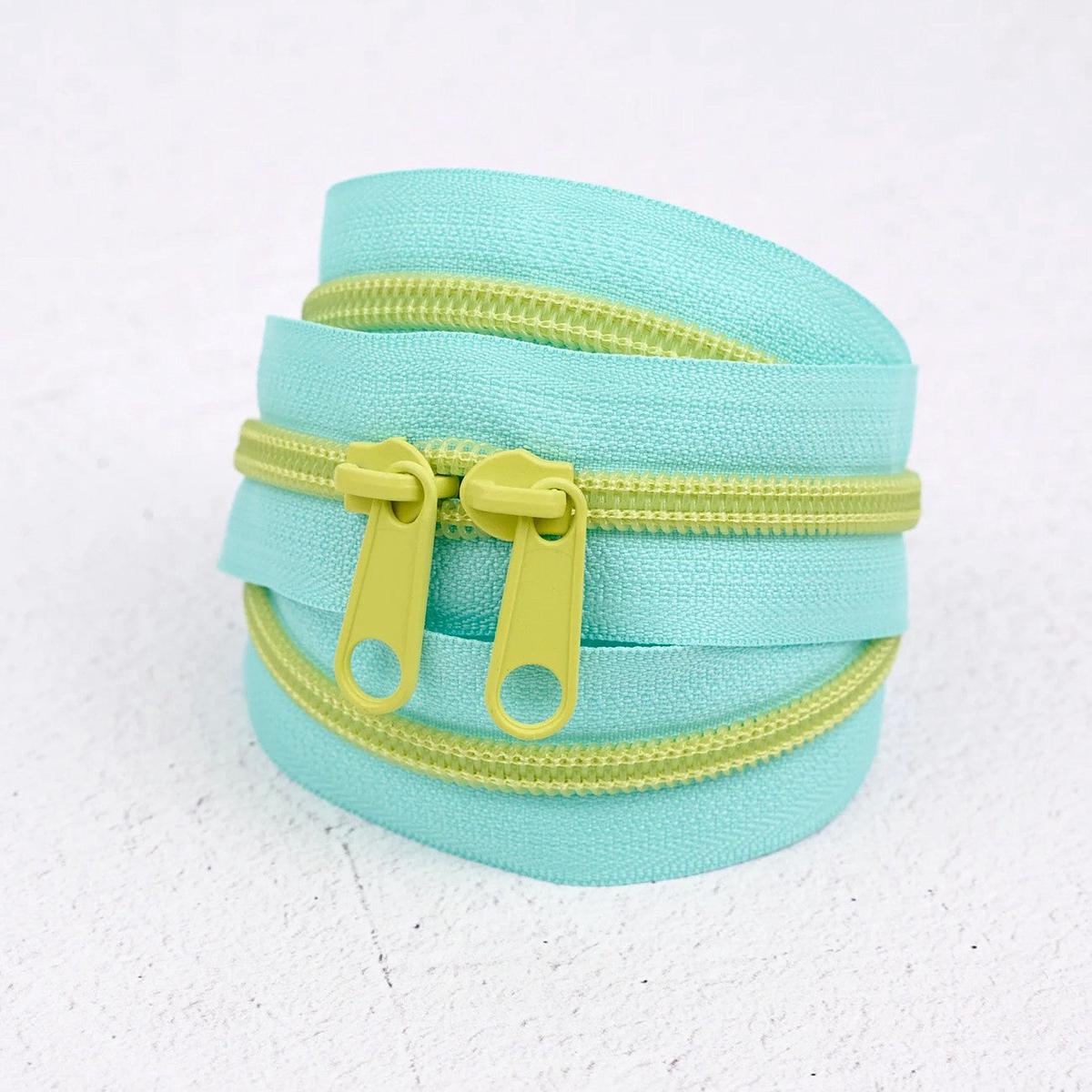 4 Yard Handbag Zipper Lime Splash