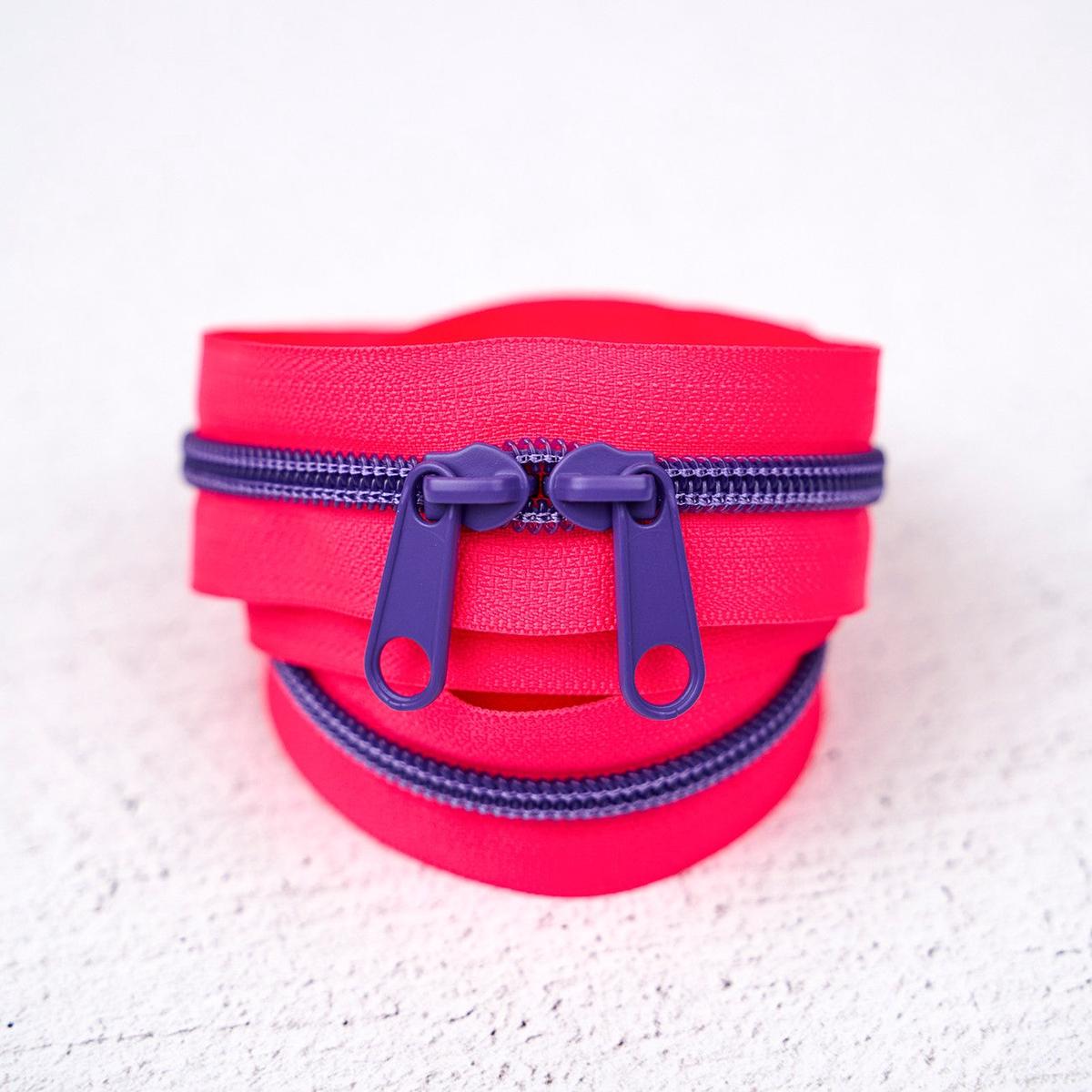 4 Yard Handbag Zipper Raspberry Rave