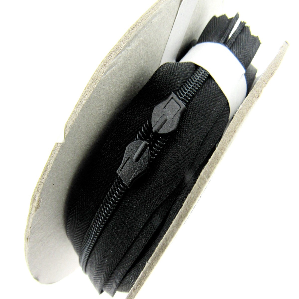 Continuous Invisible Zip Chain No3 6m with 12 Auto Lock Sliders 4 Colours