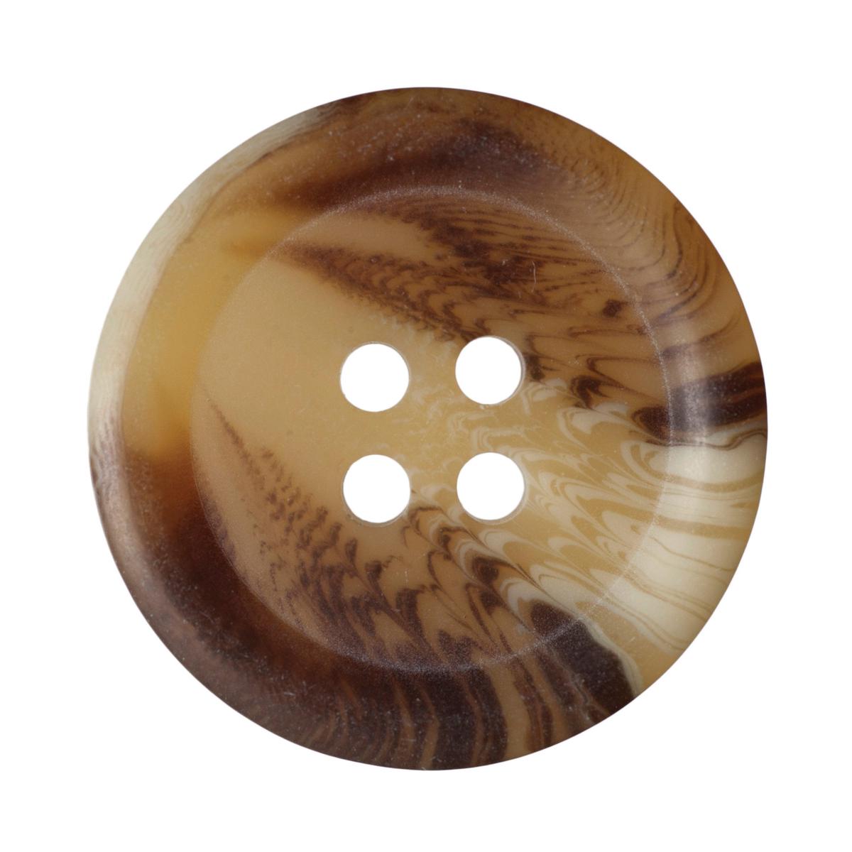 Brown and Cream Marbled Buttons