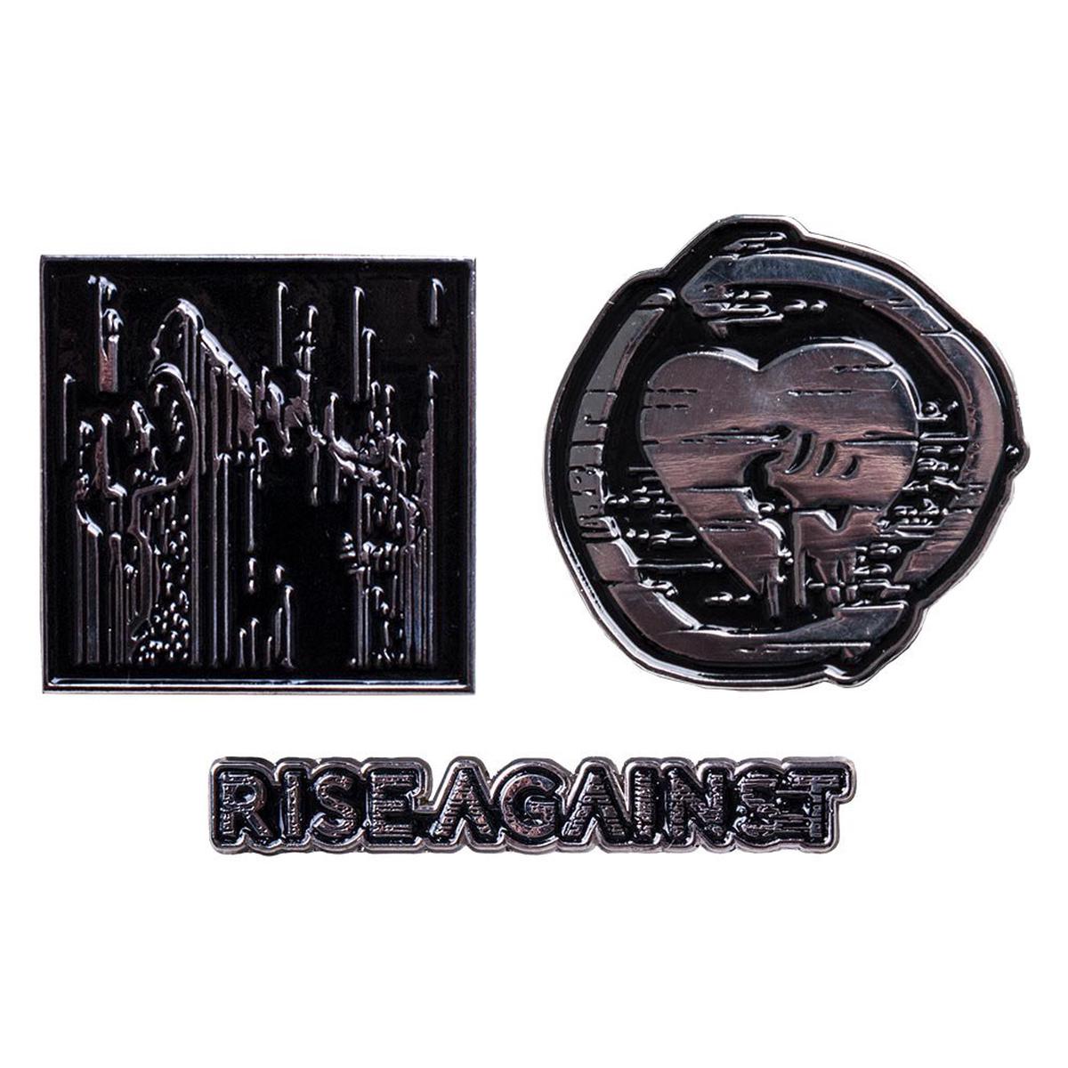 Rise Against (Wolves) Enamel Pinset