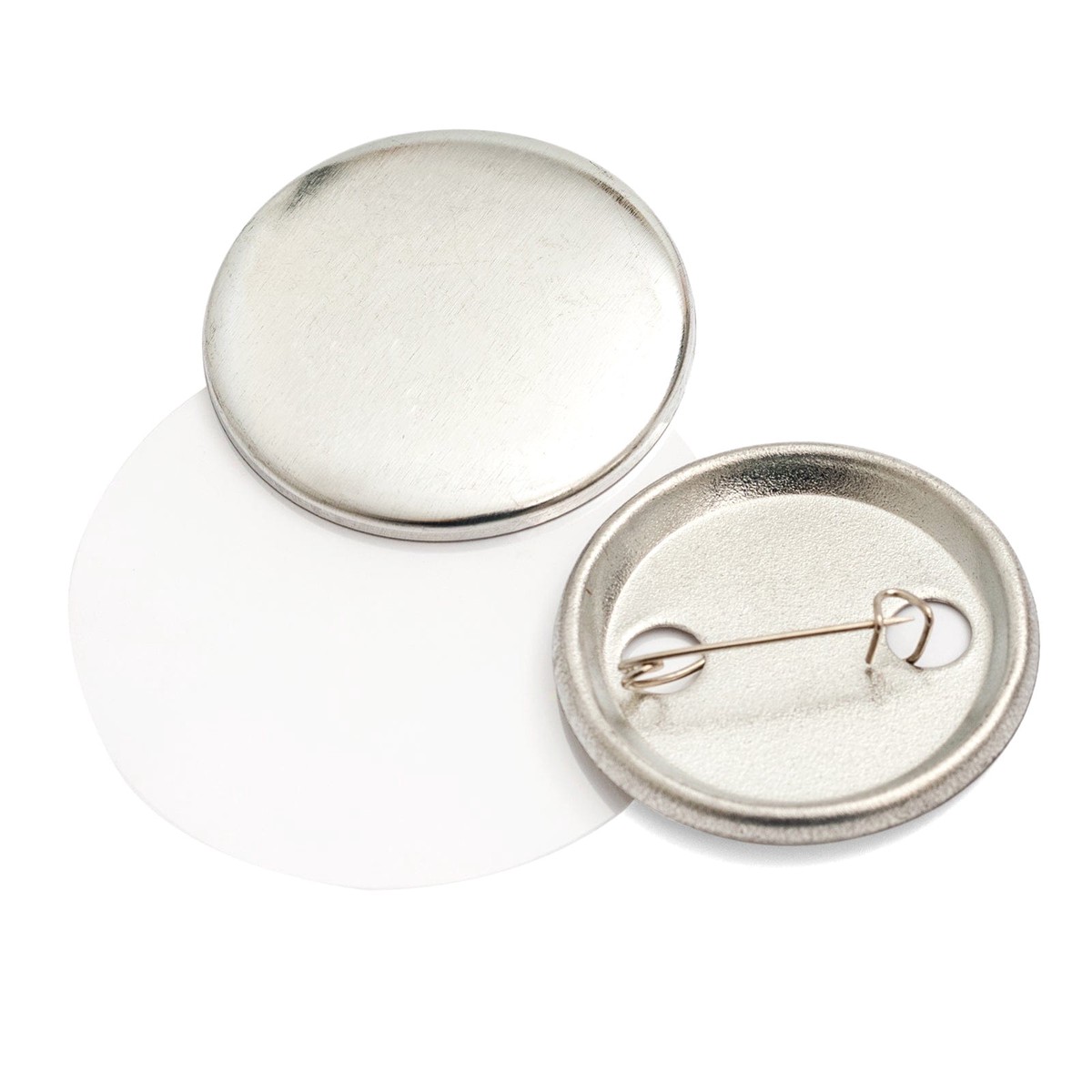 We R Makers Button Press Circle Buttons Bulk Refill Bag - 100 Pack - Medium